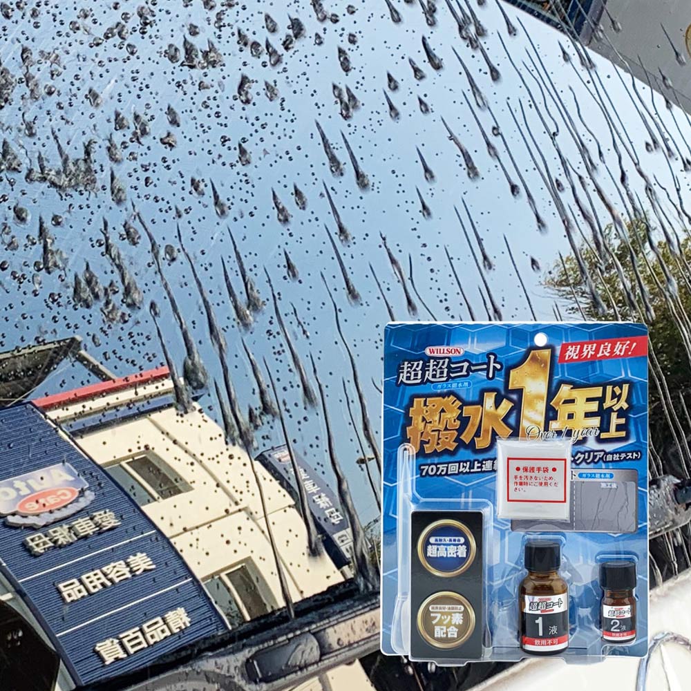 推薦Willson 氟素玻璃撥水劑