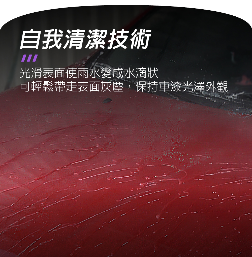 CarPlan Nº1炫幻光澤鍍膜劑_自我清潔技術